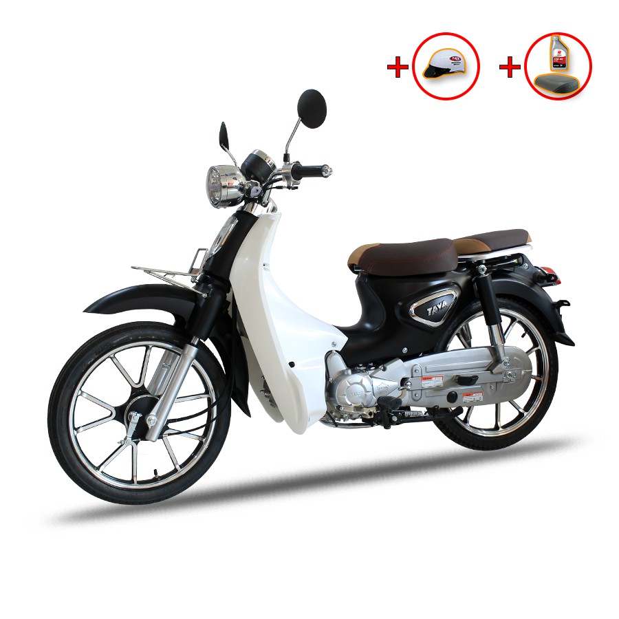 Xe máy CUB 81 TAYA PRO 2020 ( màu đen mờ )