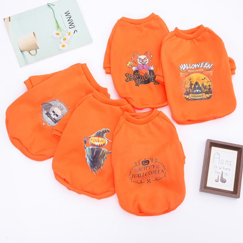 Áo Nỉ Halloween Đáng Sợ Cho Thú Cưng