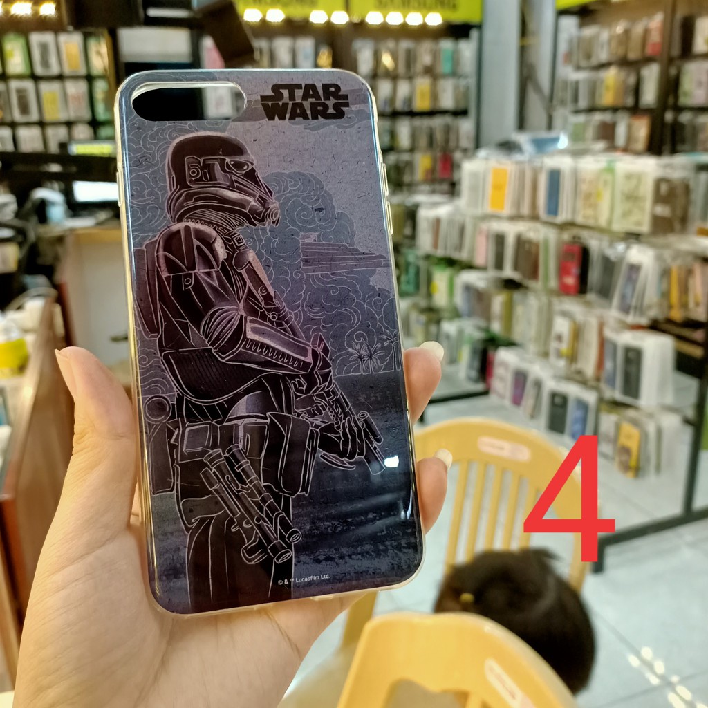 Ốp Lưng Mềm In Hình Nhân Vật Star War Cho Iphone 7G,8G,6 Plus,7 Plus,8 Plus
