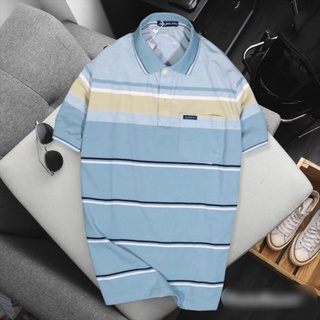 Áo thun cotton sọc