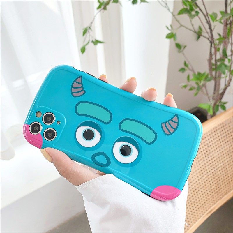 Ốp lưng iphone Mike & Sulley IMD viền cong dày dặn 5/5s/6/6plus/6s/6splus/7/7plus/8/8plus/x/xs/11/12/pro/max/plus/promax | BigBuy360 - bigbuy360.vn