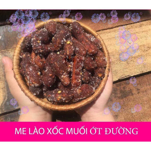 ME LÀO XỐC MUỐI ỚT ĐƯỜNG