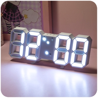 Đồng Hồ Điện Tử Đèn Led 3d Hiển Thị Nhiệt Độ