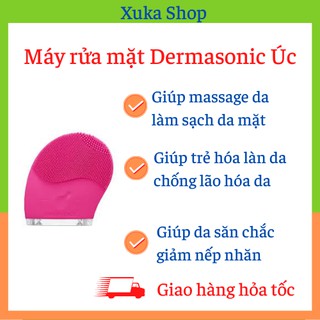 Máy rửa mặt dermasonic - hàng nội địa úc, temchemmist