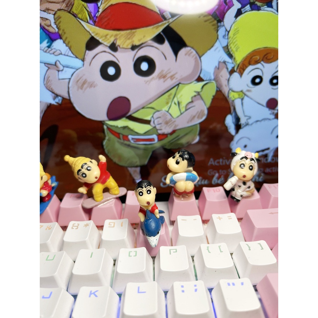 Keycap anime lẻ hoạt hình Cậu Bé Shin