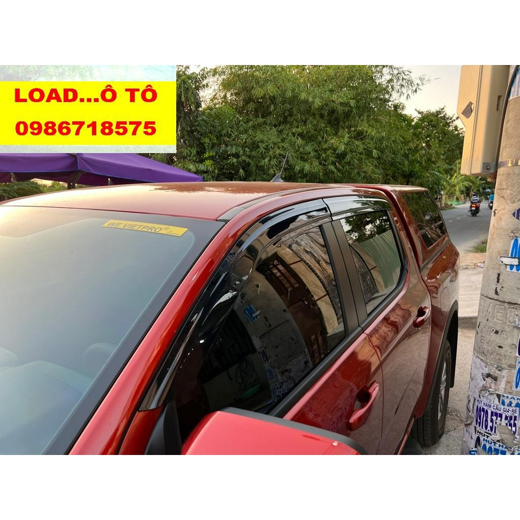 Vè Che Mưa Có Khuyết Xe Ford Ranger 2023-2016 Nhựa Đen Cao Cấp