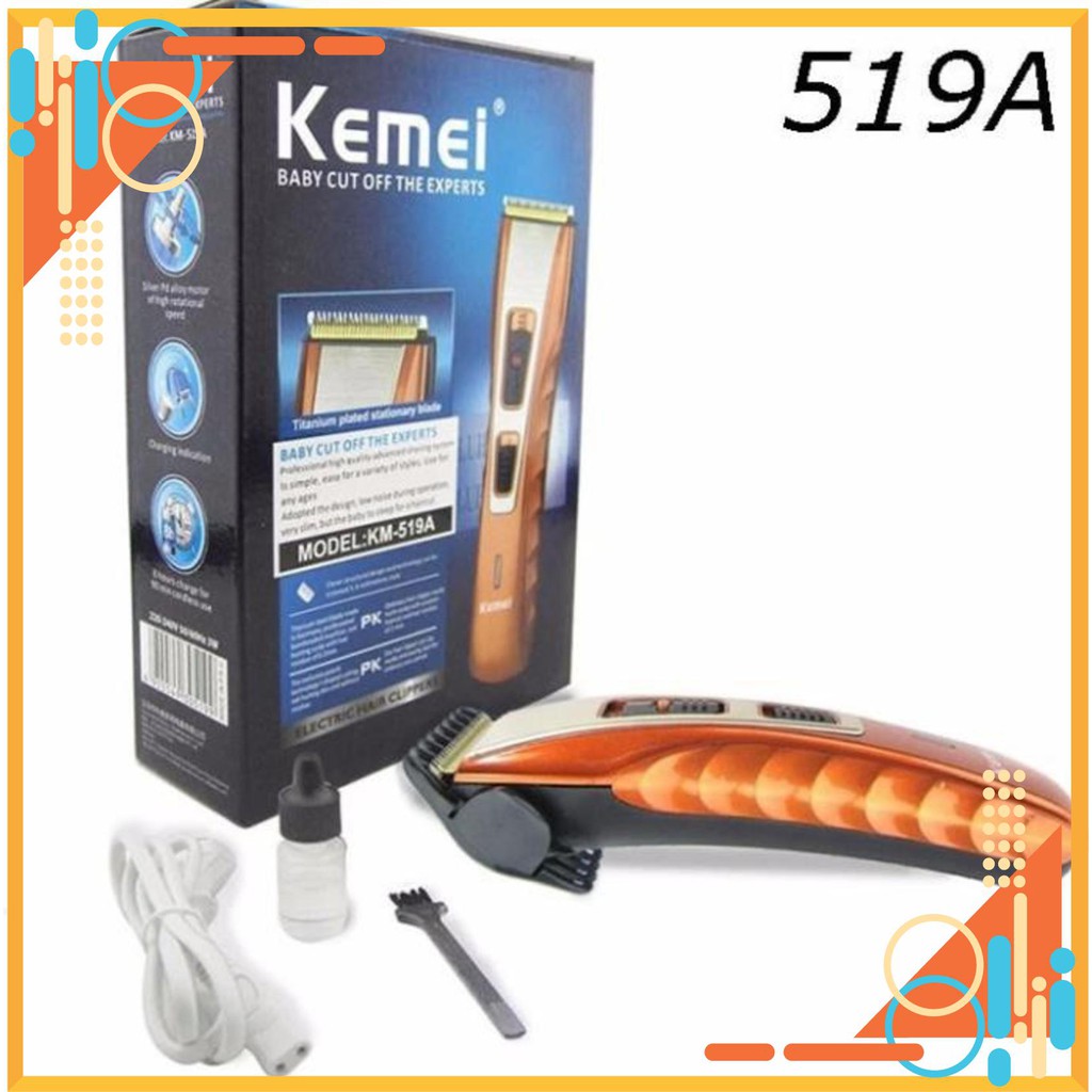 [CỰC RẺ] TÔNG ĐƠ CẮT TÓC GIA ĐÌNH KHÔNG DÂY KEIMEI 519A ST2S560