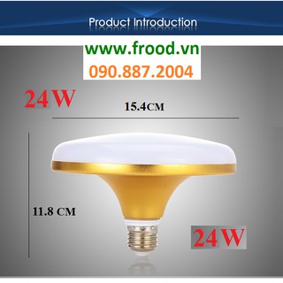 Bóng đèn led ufo gold 24w