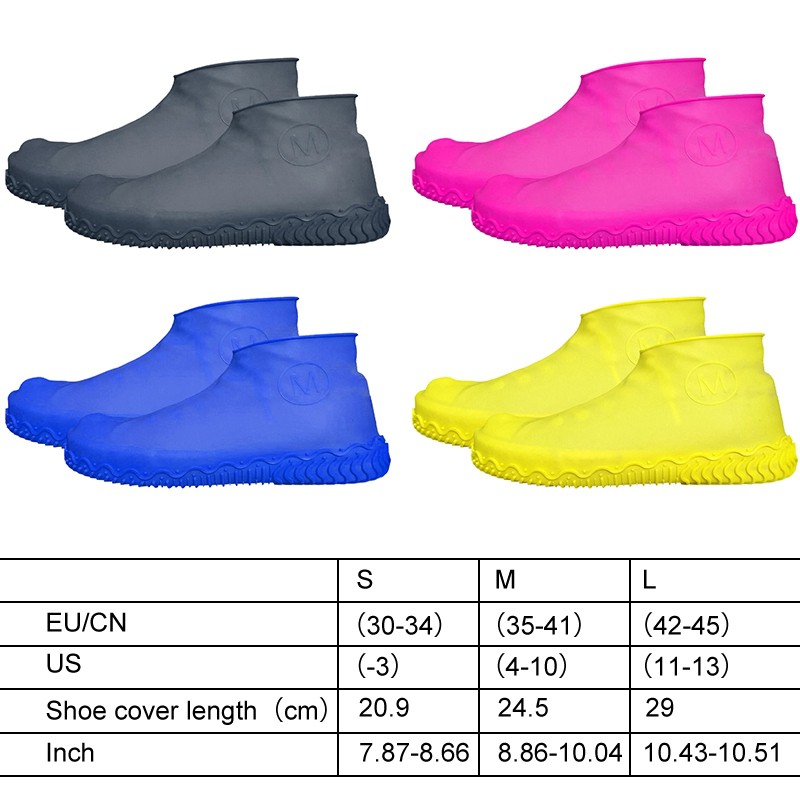 Bọc giày đi mưa bằng silicon chống nước - Hàng nhập khẩu