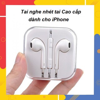Tai nghe nhét tai cao cấp dành cho iphone 5/ 5s / 6 / 6s / 6 plus - hàng nhập khẩu