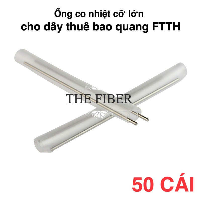 Bộ 50 Cái Ống co nhiệt cỡ lớn cho dây thuê bao quang FTTH