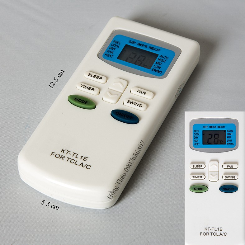 Remote máy lạnh TCL KT-TL1E