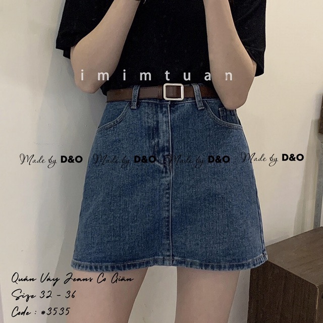 [Size 32~36] Chân Váy Cạp Cao Có Quần Trong Lưng Cao - DÀI 46cm - 4 Màu Cực Xinh - Vải Co Giãn | WebRaoVat - webraovat.net.vn