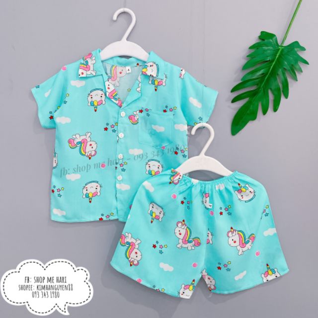 Bộ tole / bộ lanh pijama đùi tay ngắn - Link 2 ( còn nhiều mẫu