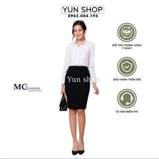 Chân váy bút chì công sở - MC Fashion CV0413 màu đen