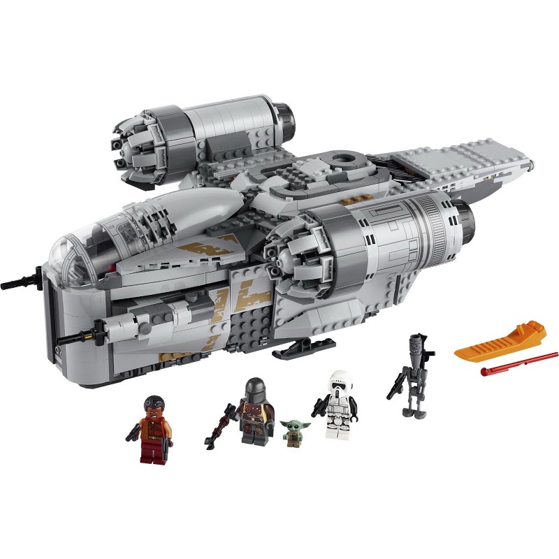 Lego Star Wars 75292 - The Razor Crest - Bộ xếp hình Lego Phi thuyền Razor Crest