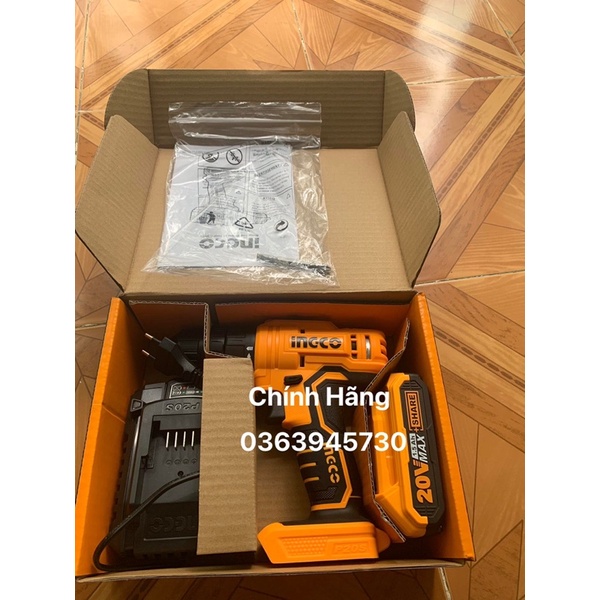 INGCO Máy khoan dùng pin Lithium 20V CDLI20011
