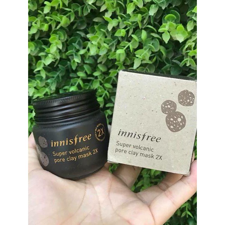 Mặt Nạ Đất Sét Innisfree Super Volcanic Pore Clay Mask 2X NĂM 2018