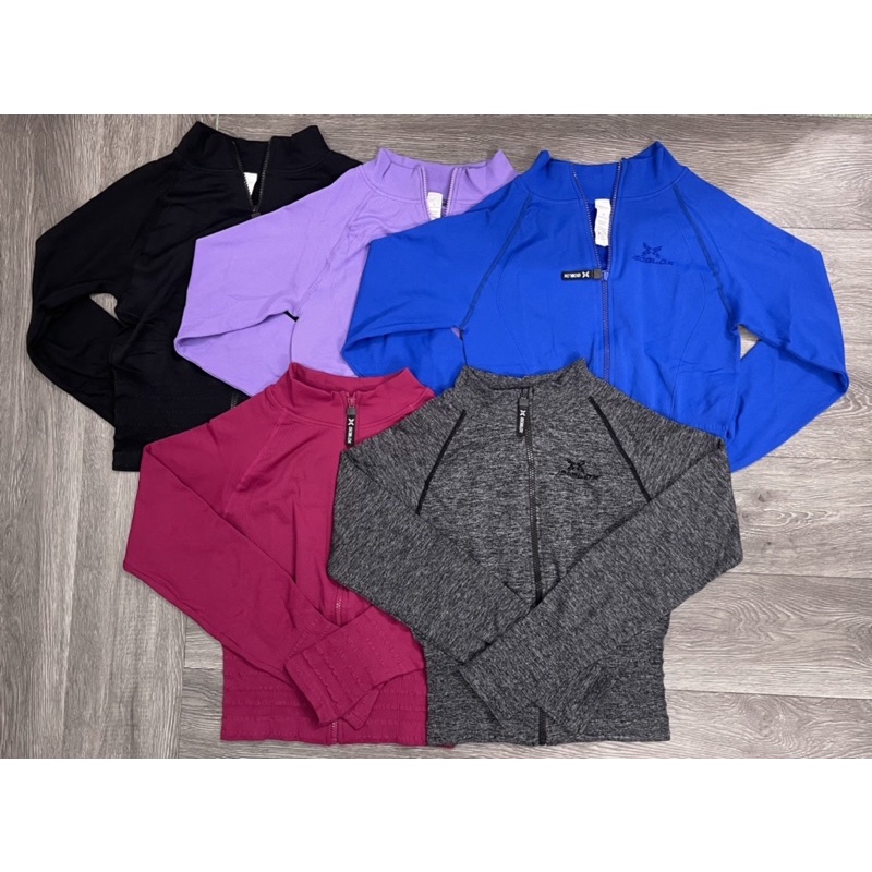 ÁO KHOÁC CROP DỆT NEW GYM,THỂ THAO,YOGA