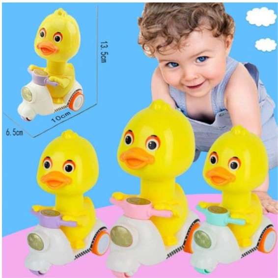 Vịt lái xe chạy đà