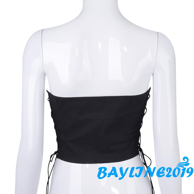 Áo Lửng Hai Dây Thời Trang Quyến Rũ Dành Cho Nữ