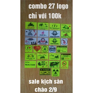 Logo phượt , tem phượt , logo phản quang