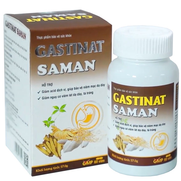 Gastinat Saman, hỗ trợ bảo vệ niêm mạc dạ dày, giảm acid dịch vị