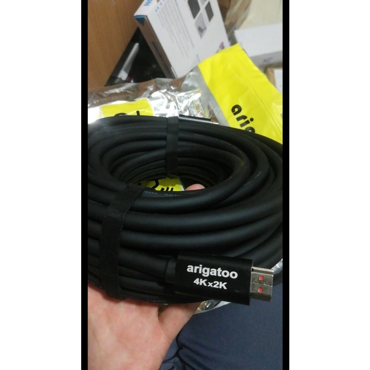 Dây HDMI 4K ARIGATOO 1.5M/ 2M/ 3M / 5M . Cáp xịn hỗ trợ 3D, 4K x 2K đạt độ phân giải Full HD