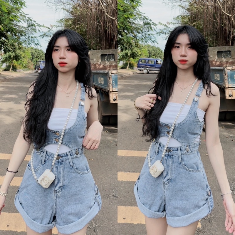 ÁO ỐNG-YẾM JEAN