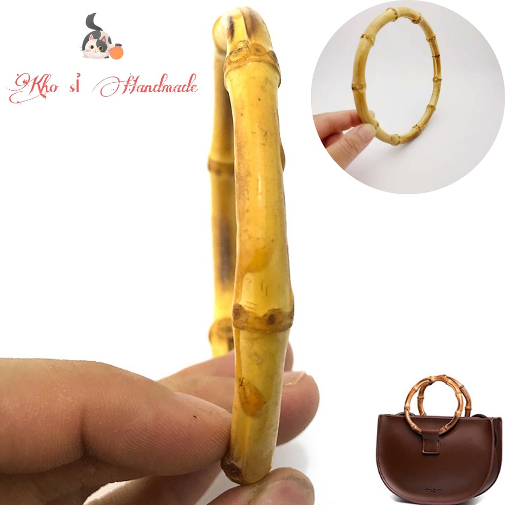 Quai Trúc 12 - 14.5cm - Phụ kiện túi (Giá bán theo cặp)