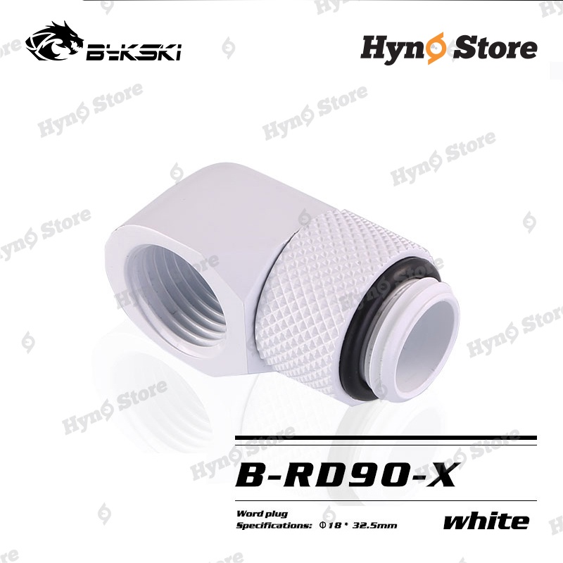 Fit góc 90 xoay 360 Rotary Adapter Bykski B-RD90-X Tản nhiệt nước custom - Hyno Store