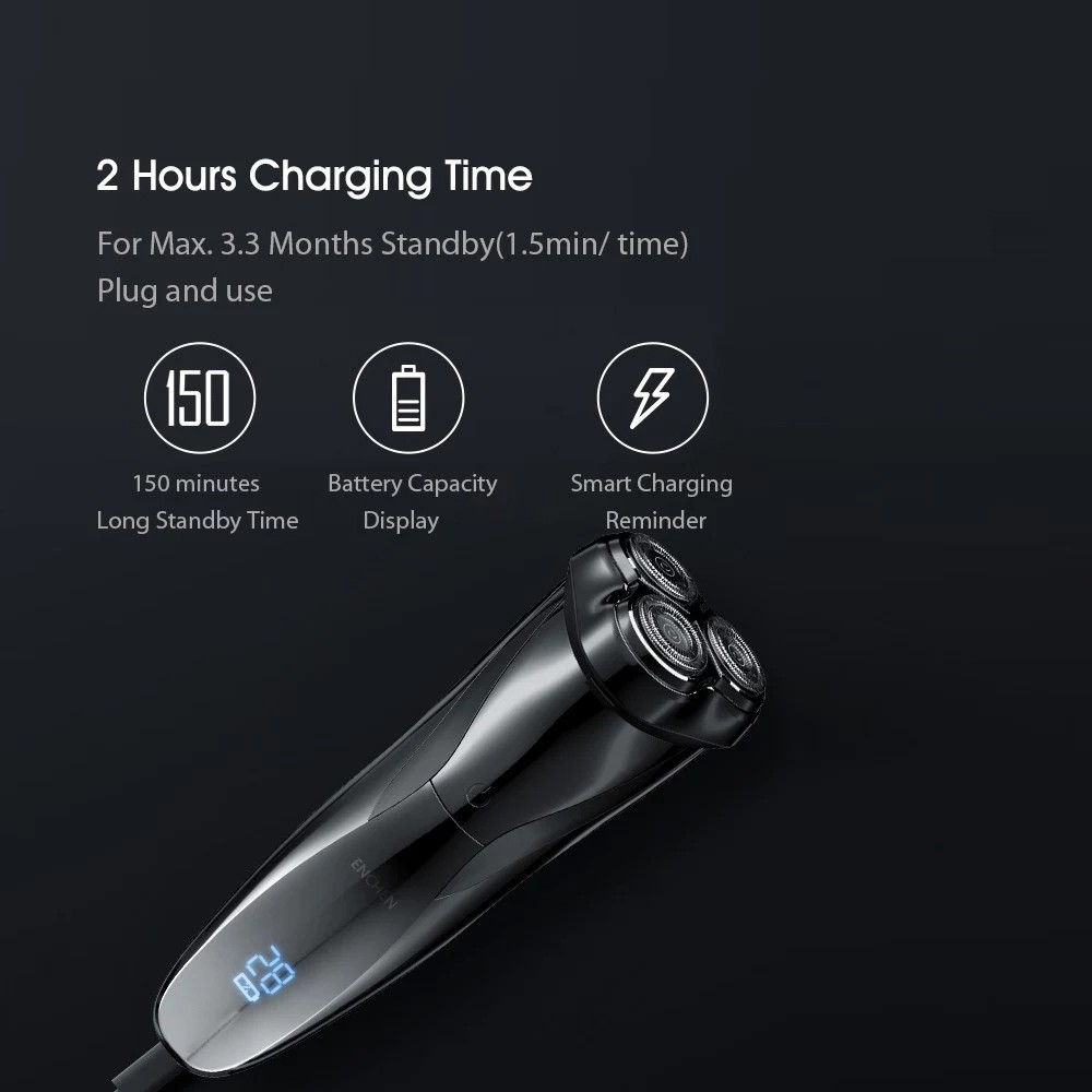 Xiaomi Youpin Dao Cạo Râu 3D  Ecochain Enchen BlackStone Dành Cho Nam