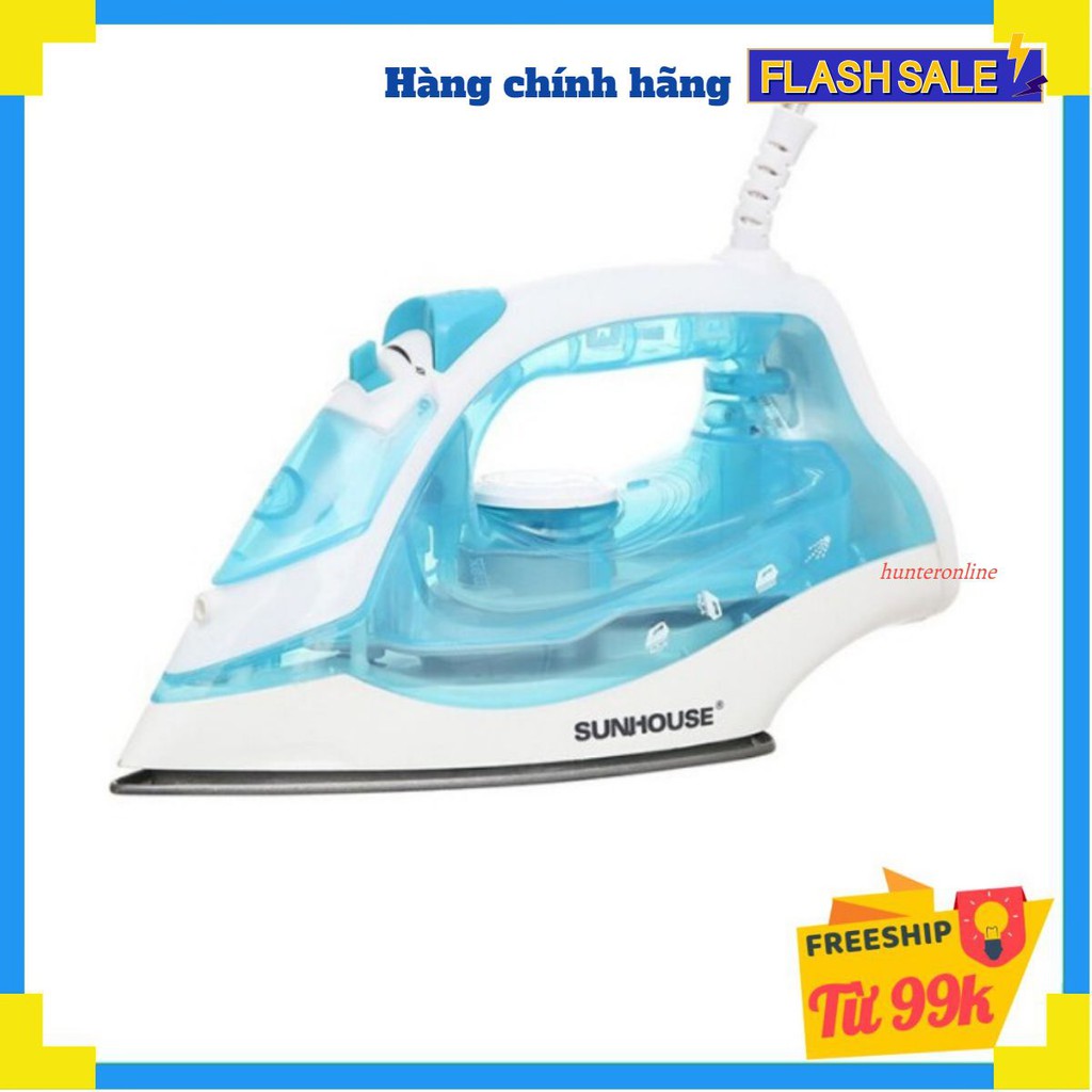 Bàn là hơi nước SUNHOUSE SHD2065 - hàng chính hãng giá rẻ