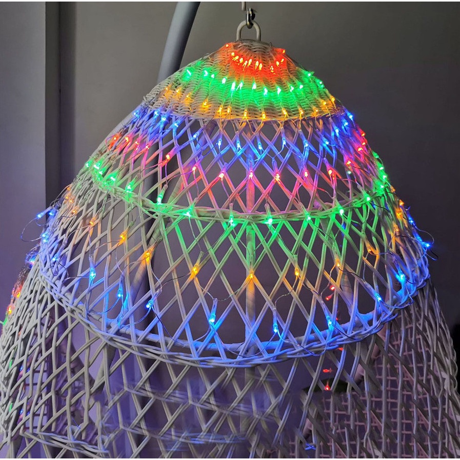 Đèn led Nháy Lưới Đuôi Công (nhiều màu) trang trí quán cafe,bar, nhà hàng, khách sạn, trà sữa…..