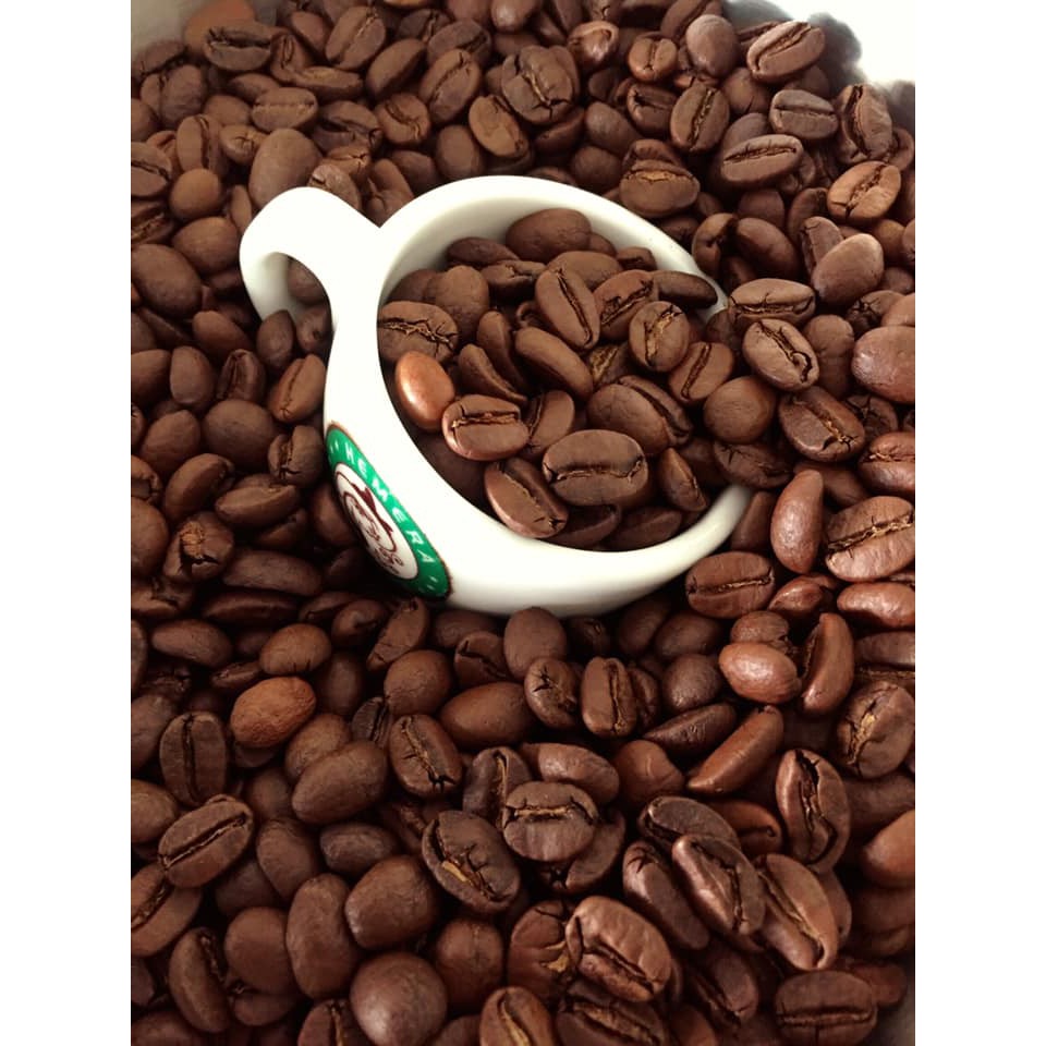 Cà Phê Rang Nguyên Hạt Arabica Cầu Đất (1kg) Tặng 2 gói cafe hòa tan 3in1