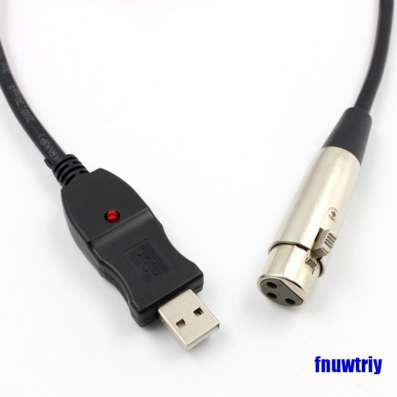 Cáp Chuyển Đổi Âm Thanh Từ Đầu Xlr Sang Usb Đực 10ft | BigBuy360 - bigbuy360.vn