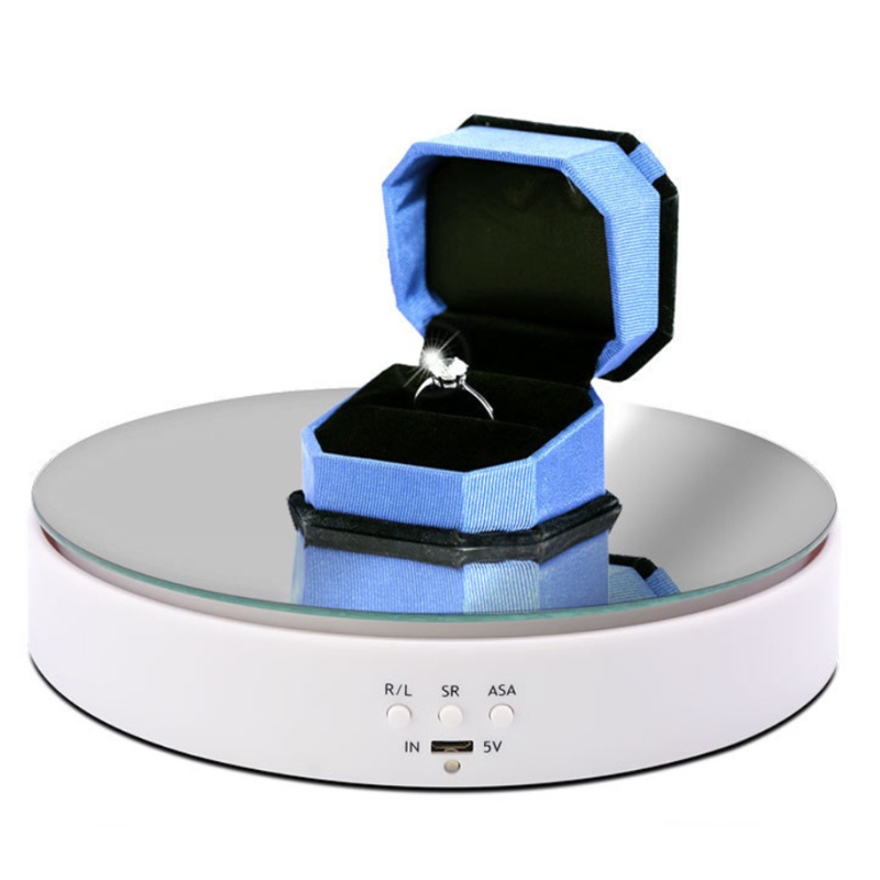 Giá Đỡ Trưng Bày Trang Sức / Đồng Hồ Xoay 360 Độ Bằng Điện