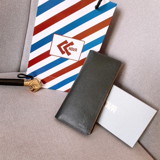 Ví dài hova da bò thật kèm thẻ card hộp túi xịn xò