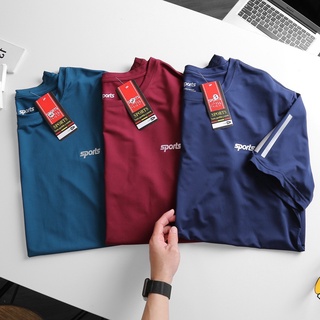 Áo thun, áo phông nam thể thao - 3 sọc sport