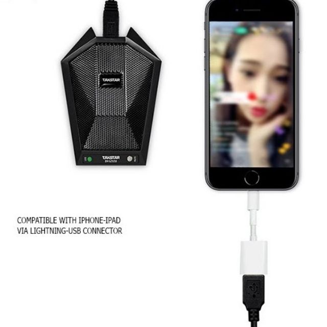 MICRO HỘI HỌP TRỰC TUYẾN, CHAT, LIVESTREAM, THU ÂM TAKSTAR BM-621USB