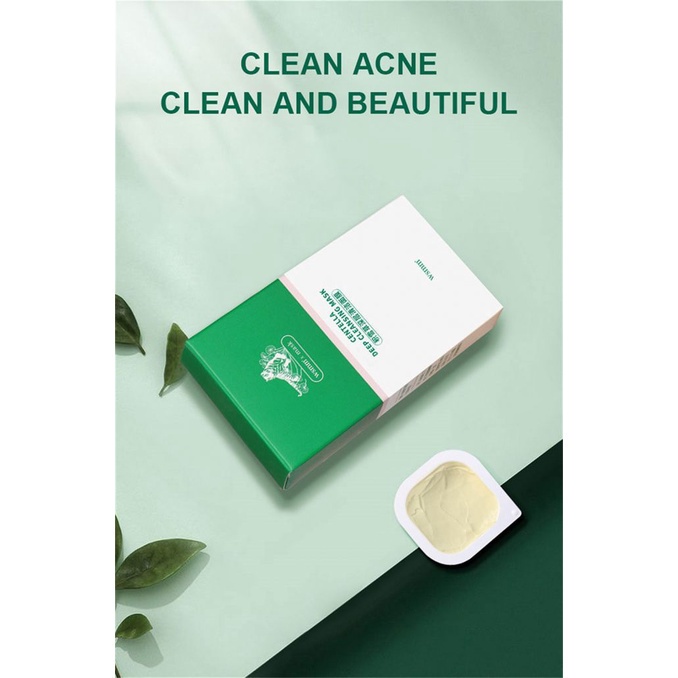 Set 7 mặt nạ bùn Centella Asiatic dưỡng ẩm làm sạch sâu kiềm dầu và chăm sóc da 5g*7 món | BigBuy360 - bigbuy360.vn