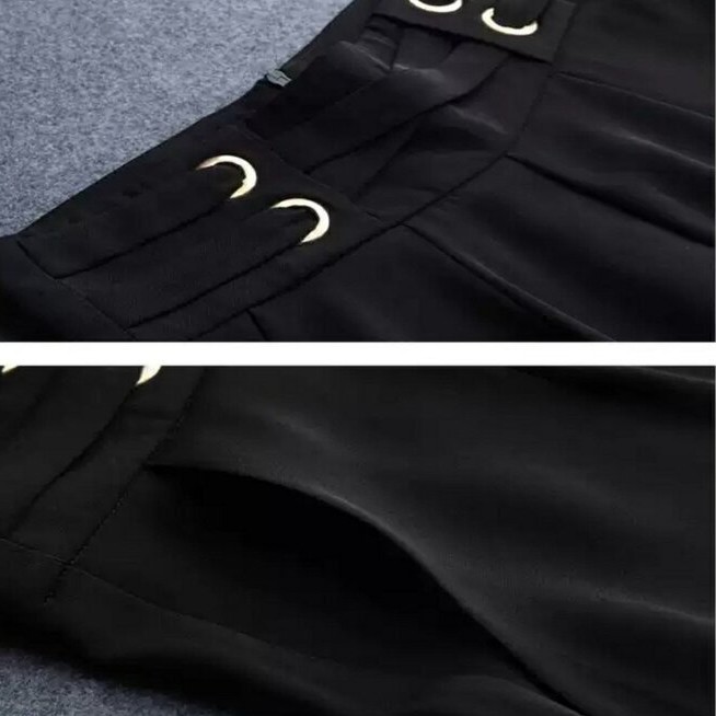 Quần ống suông cạp cao che khuyết điểm cho chị em văn phòng công sở LN01 | BigBuy360 - bigbuy360.vn