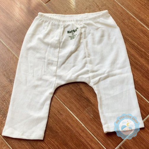 (3-9kg) SET 5 QUẦN COTTON DÀI RÃ ĐÁY TRẮNG - HOTGA (katydang)