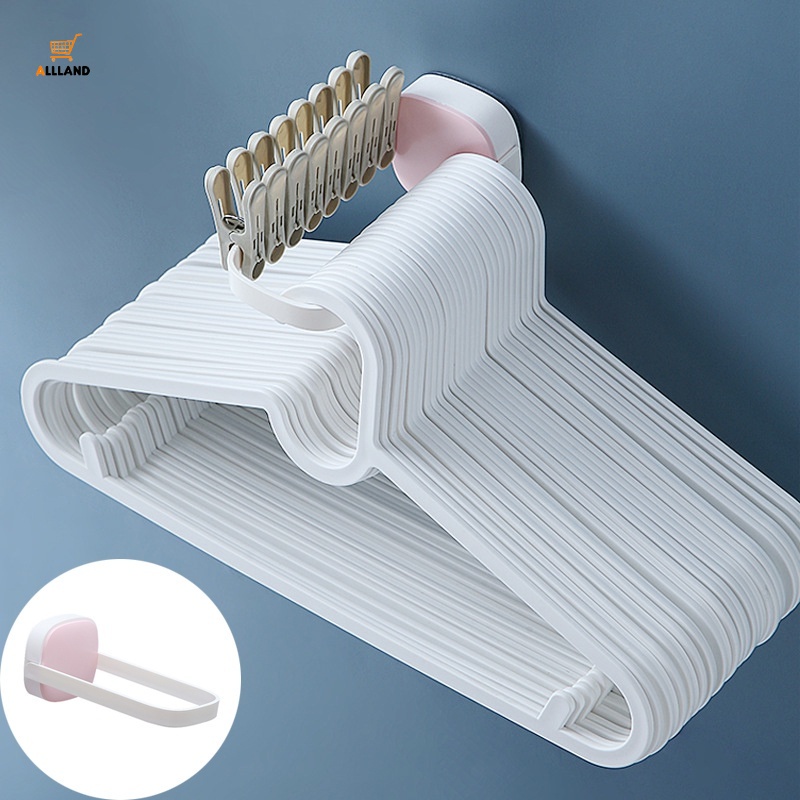 Móc treo quần áo gắn tường bằng nhựa có thể gấp gọn tiện dụng cho nhà tắm