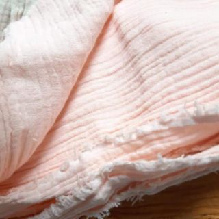Vải xô nhăn trơn 2 lớp