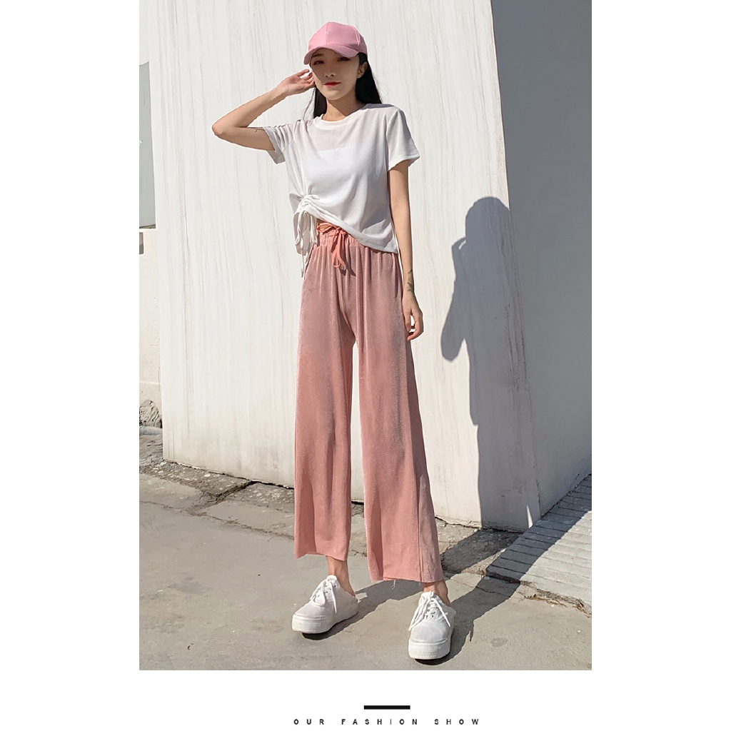 Korean women's fashion casual trousers | BigBuy360 - bigbuy360.vn
