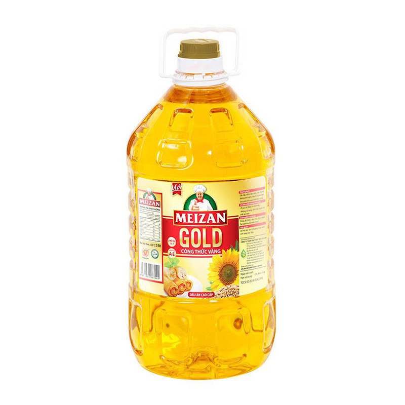 Dầu ăn thực vật cao cấp Meizan Gold 5L