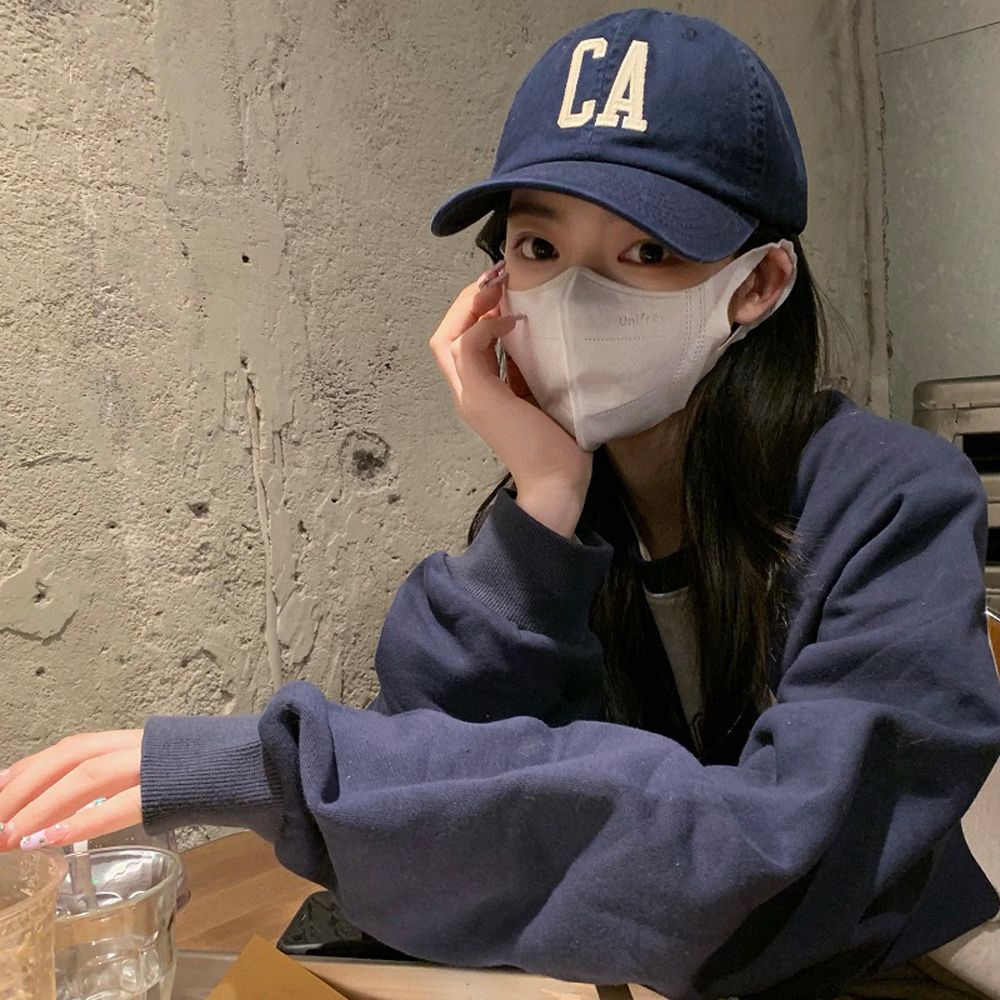 Mũ lưỡi trai thêu chữ AROMA phong cách cổ điển dành cho nam nữ