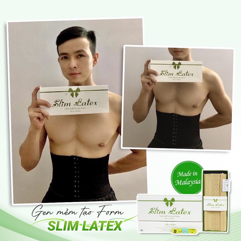 [CHÍNH HÃNG] GEN SIẾT EO TẠO FOM SLIM LATEX | BigBuy360 - bigbuy360.vn
