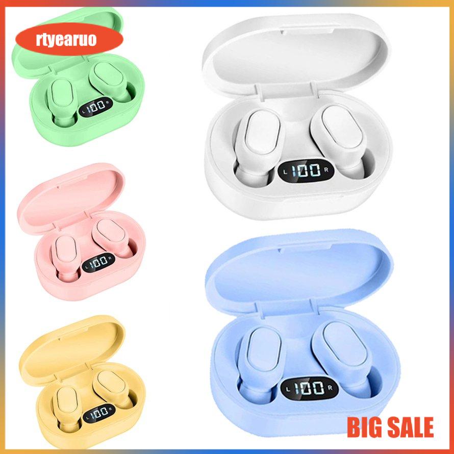 Tai nghe không dây E7S Điều khiển cảm ứng không dây trong tai Tai nghe nhạc thể thao